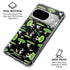 Adult Swim Rick and Morty Portal Pattern Google Pixel 10 Clear Case